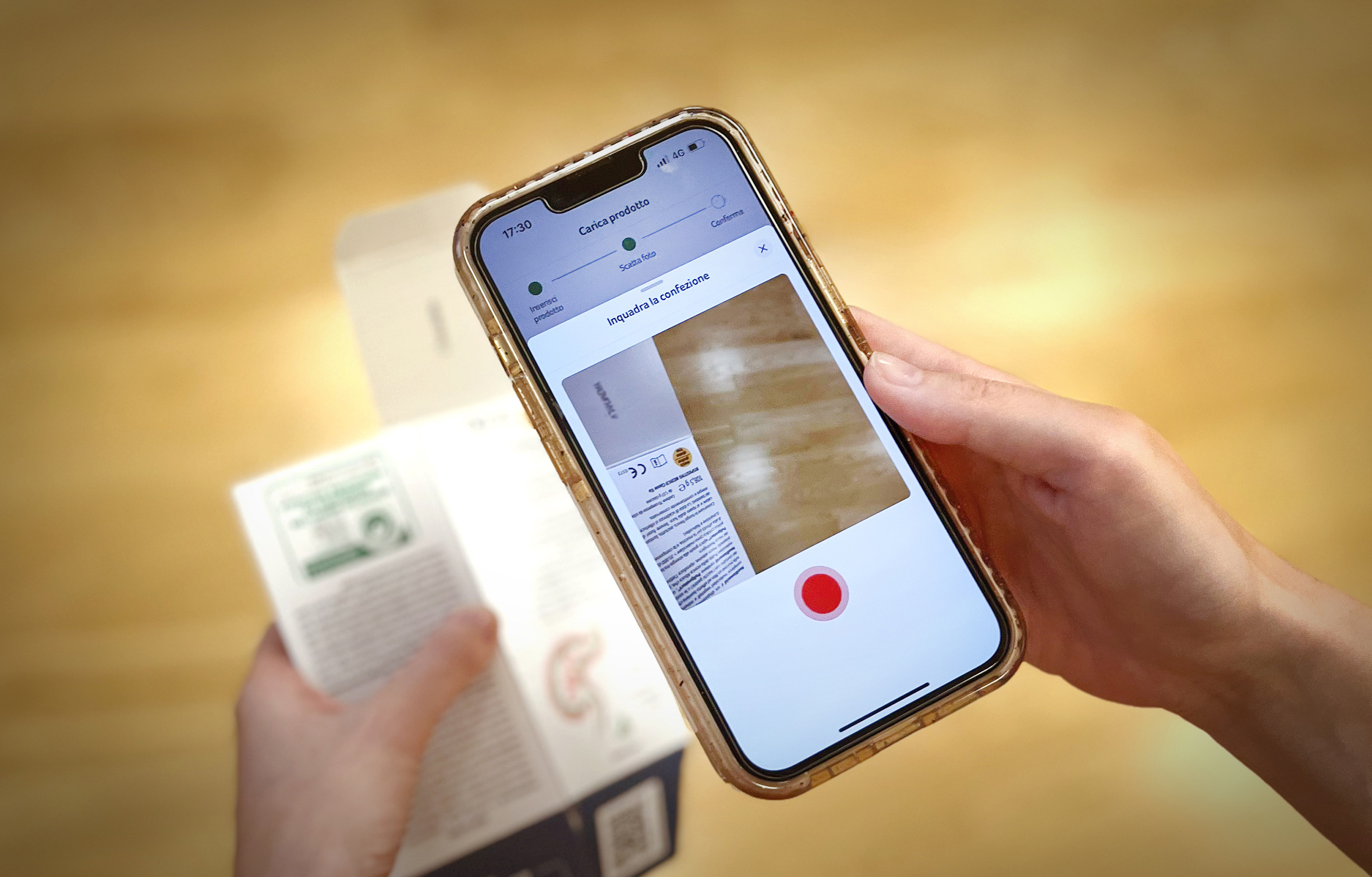 Cascata di prodotti naturali Aboca